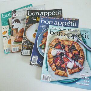 5 issues Bon Appetit magazine